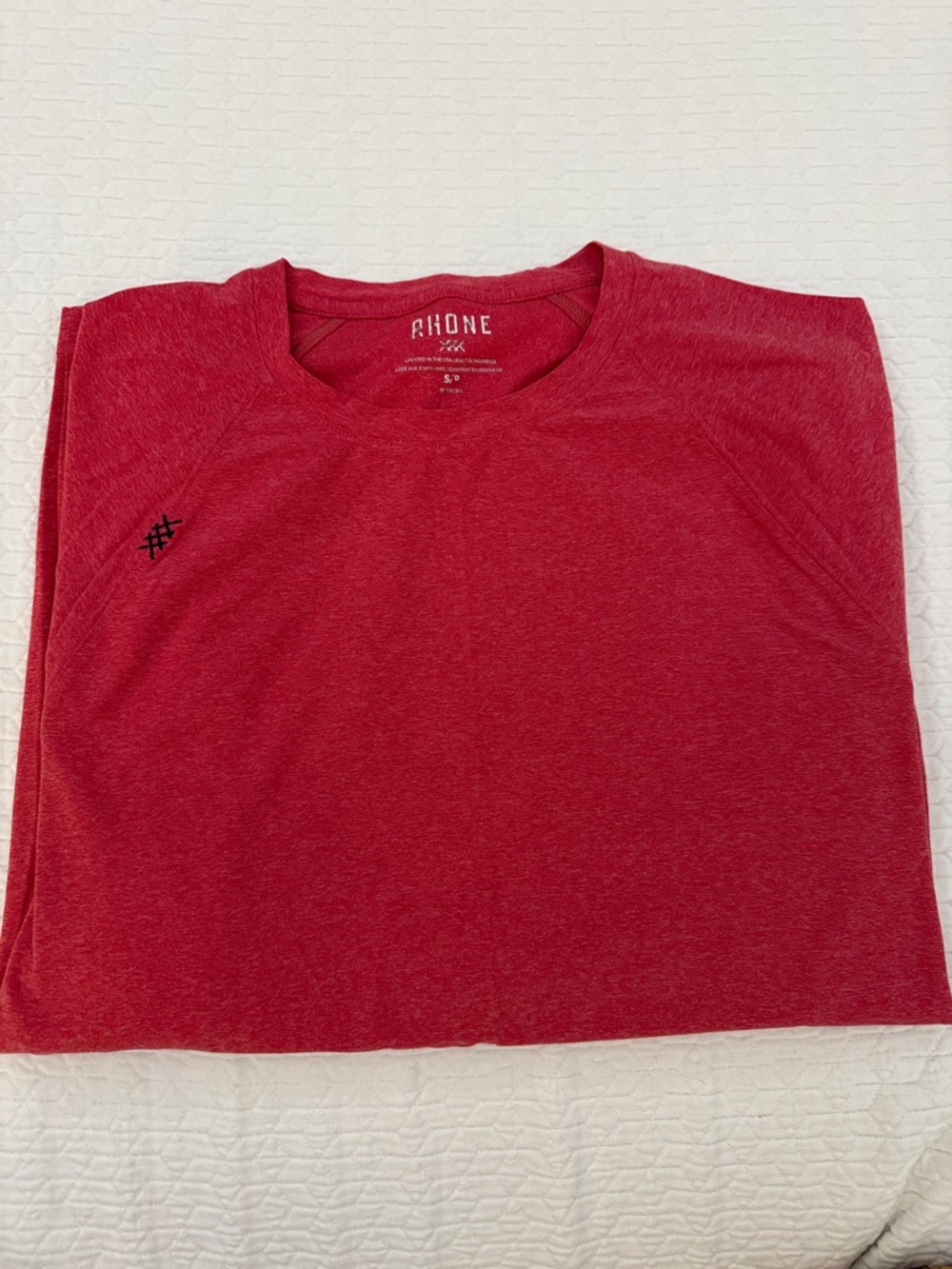 Rhône Red Long Sleeve Tee - S